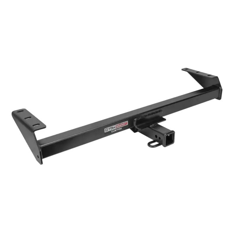Trailer Hitch Rear Class III; Square Tube Welded; 2 Inch Receiver; 5000 Pound Weight Carrying Capacity/ 500 Pound Tongue Weight; 8000 Pound Weight Distributing Capacity/ 800 Pound Weight Distributing Tongue Weight; Matte Black; Powder Coated; Carbon Steel
