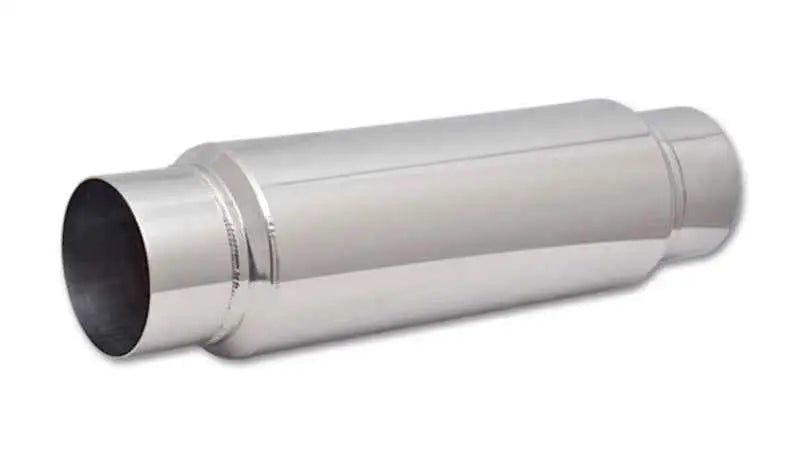 Vibrant SS Resonator (Standard Design) 4in inlet/outlet x 18in long w/5in OD resonator body 17960