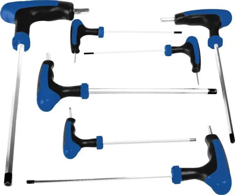 W1712 Performance Tool 7 Pc Met T-Handle Set Hex wps-117-1037