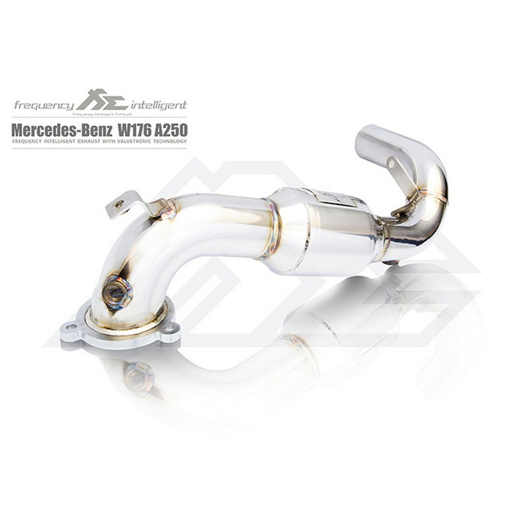 FI Exhaust Catless Downpipe + S Pipe For Mercedes-Benz W176 A250