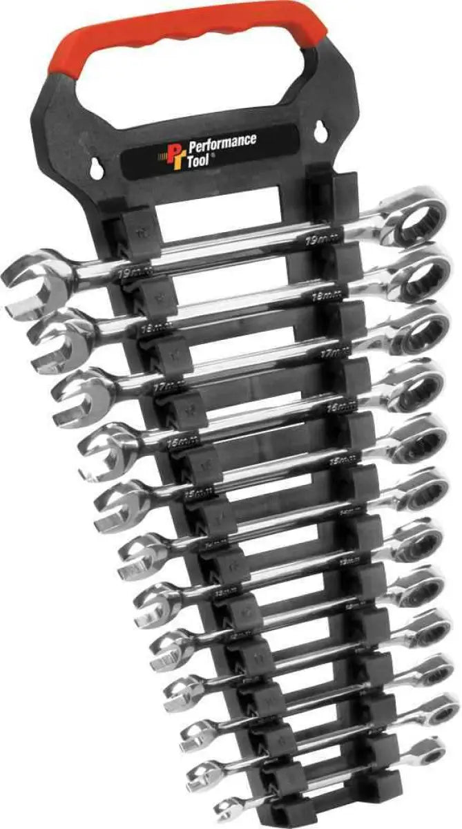 W30642 Performance Tool 12 Pc Met Ratchet Wrench Set wps-117-1048