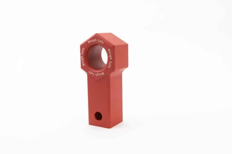 Weigh Safe Towing Recovery - Cerakote Aluminum Soft Shackle Hitch Ring - Red weiws-ss-cer-red