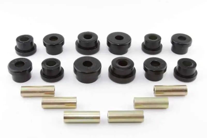 Whiteline Plus 88-00 Honda Civic / 88-9/95 CRX Rear Control Arm - Lower Inner & Outer Bushing Kit w62005