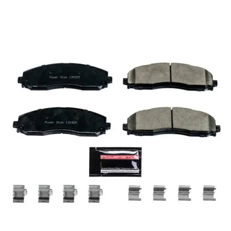 Z23-1691 Power Stop 13-19 Ford F-250 Super Duty Rear Z23 Evolution Sport Brake Pads w/Hardware psbz23-1691