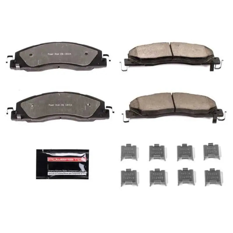 Z36-1399 Power Stop 09-10 Dodge Ram 2500 Front Z36 Truck & Tow Brake Pads w/Hardware psbz36-1399